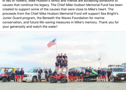 The Chief Mike Hudson Memorial Fund