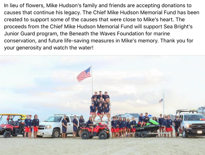 The Chief Mike Hudson Memorial Fund