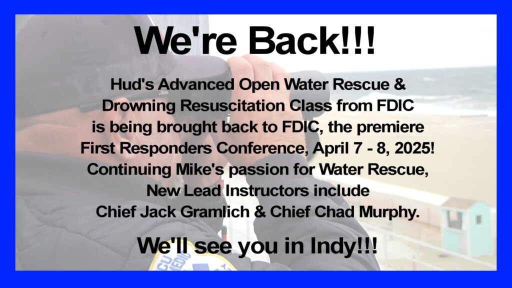 Hudson Water rescue class FDIC 2025