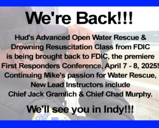 Hudson Water rescue class FDIC 2025